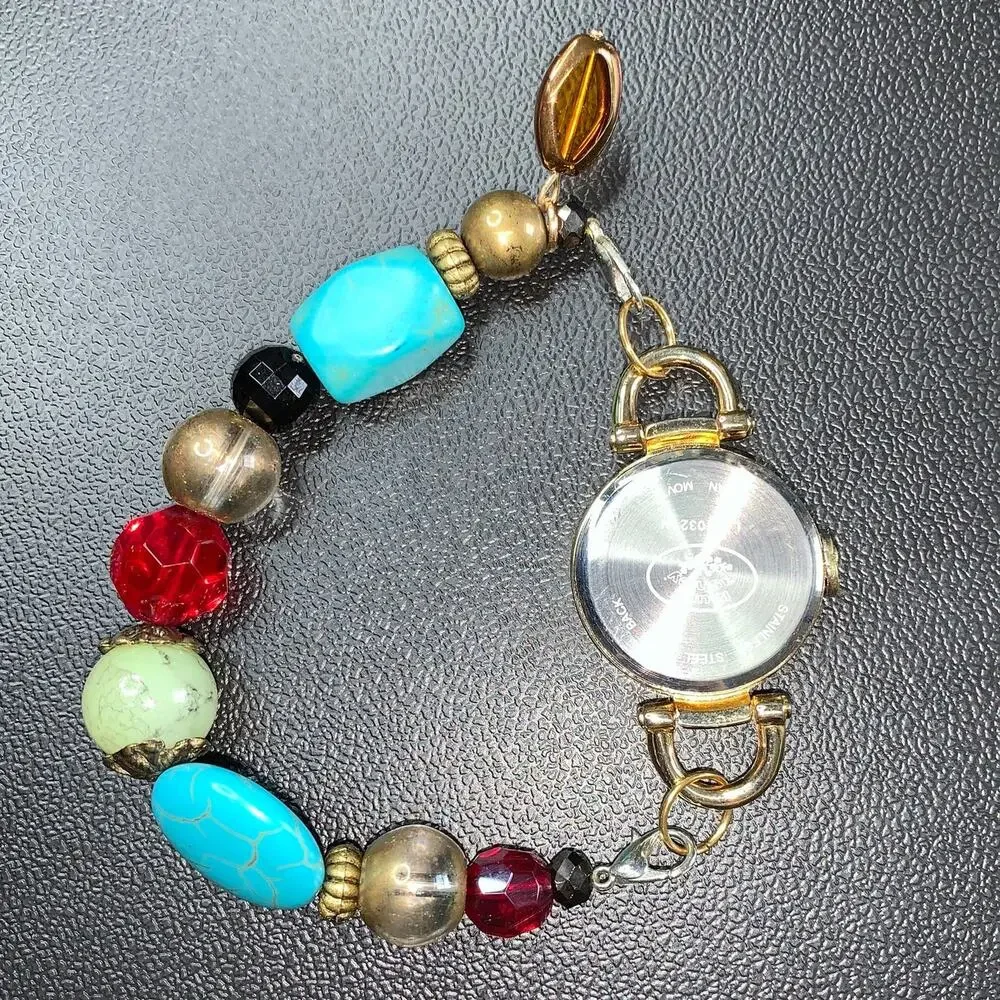 Whimsical Black Cat Bracelet | Handmade Upcycled Jewelry